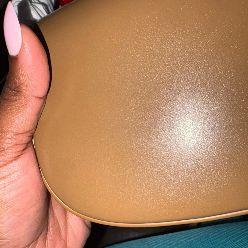 Saint Laurent Mini Voltaire Shoulder Bag — Dark Cork Calfskin — Retail $2500 - Picture 12 of 15